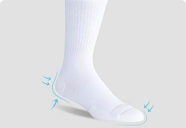 Kohandatud sportlikud sokid tulemuslikkuse ja kaubamärgi loomiseks